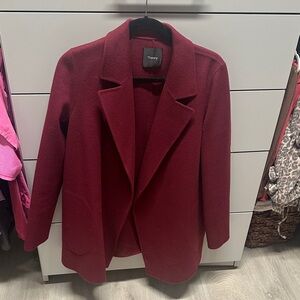 Theory Women's Burgundy Blazer